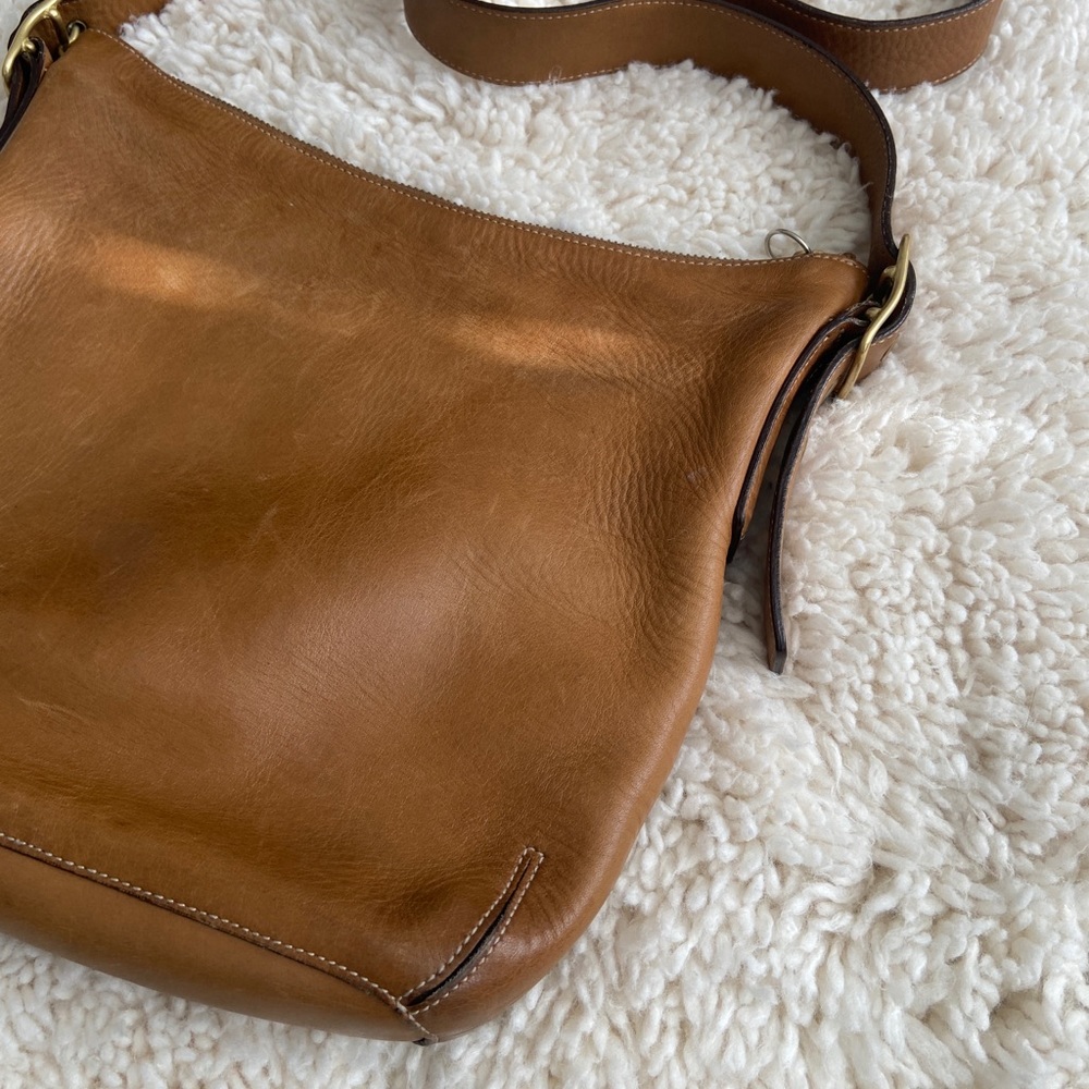 Coach Legacy Vintage Brown Leather Shoulder Bag